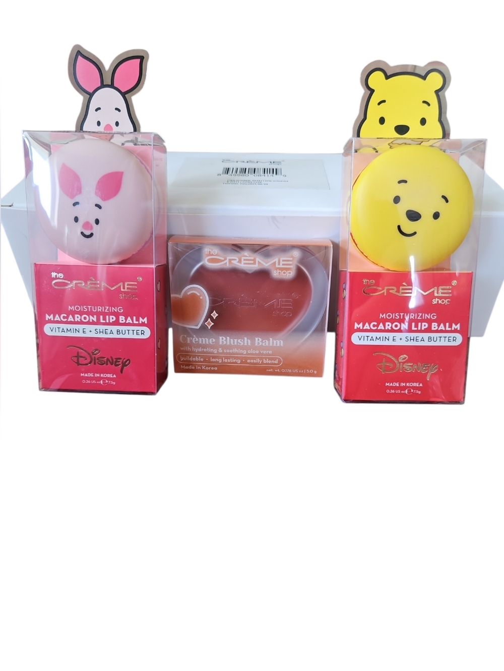 The Crème Shop x Disney Winnie the Pooh Bundle | 3pc Lip & Blush Set | NWT